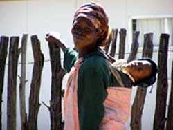 Skillshare International works with disadvantaged groups, including the Basarwa San, to help them improve and gain greater control over their lives.