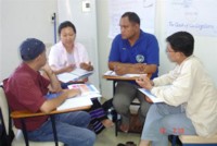 ACTS participants in Phnom Penh, Cambodia, December 2005. Photo courtesy of Emma Leslie.