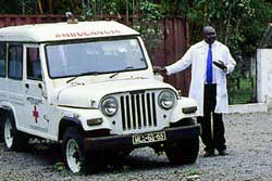 Dr Patrick Okinedo, from Nigeria, worked with Skillshare International as a doctor for ten years in Mozambique.  